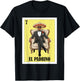 Funny Mexican Baptism Baby Shower Design Padrino Proposal T-Shirt - T-Shirt | Black
