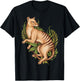 Thylacine Tasmanian Wolf Cryptid Tiger Furry Therian T-Shirt - T-Shirt | Black