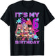 K-Pop K-Pop 6 Years Birthday Girl T-Shirt - T-Shirt | Black