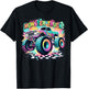 Monster Truck Colorful Birthday Party Retro Trucks Car Lover T-Shirt - T-Shirt | Black
