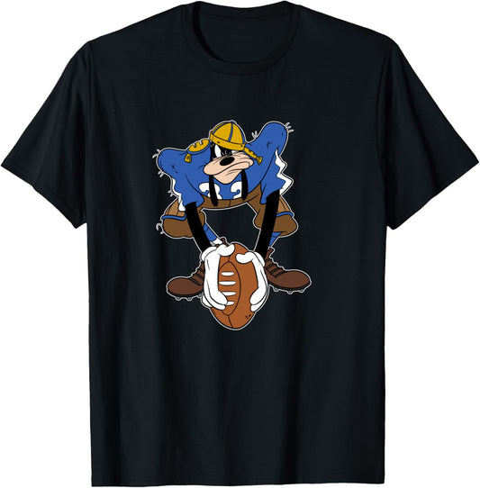 Disney Sports Goofy Football Team Player Manche Longue T-Shirt - T-Shirt | Black