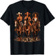 Dope Black Cowgirl Outfit African Western Teens Girl Women T-Shirt - T-Shirt | Black