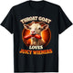 Funny Goat Swallows Juicy Wieners Inappropriate Adult Meme T-Shirt - T-Shirt | Black
