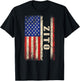 Zito Last Name - Zito Name American Flag (Back) T-Shirt - T-Shirt | Black