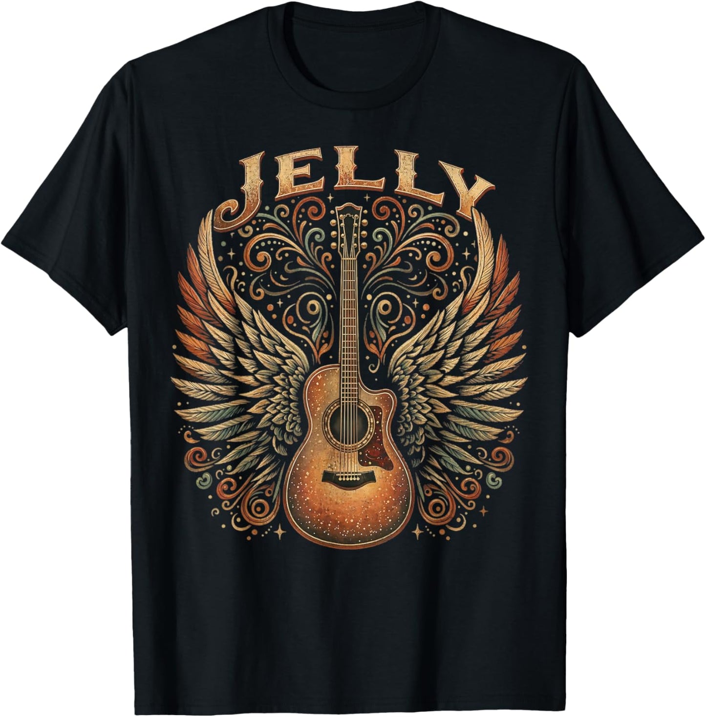 Retro Classic 70s 80s 90s Jelly Name Gifts Women Kid T-Shirt - T-Shirt | Black