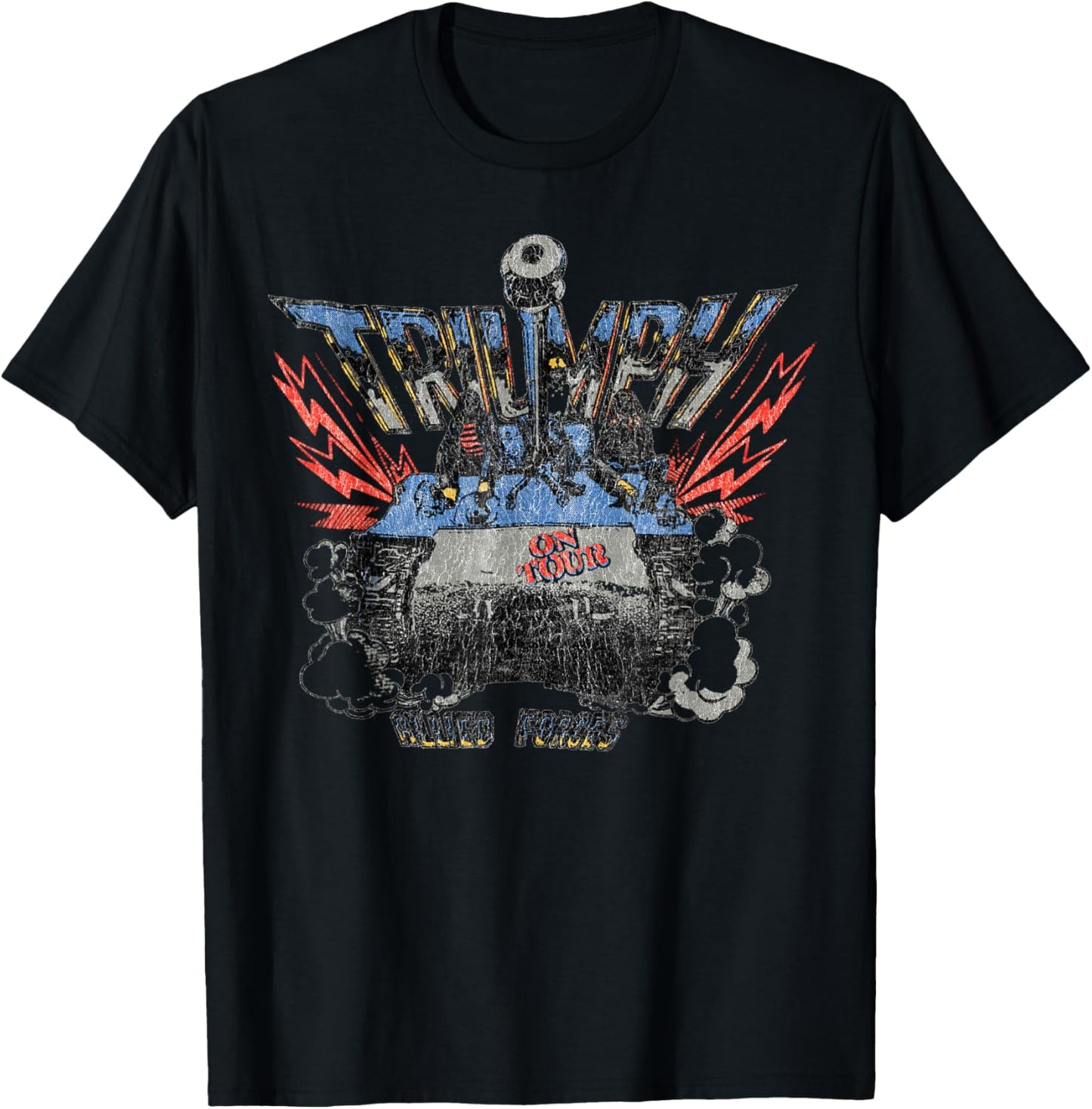 Triumph Allied Forces Tank T-Shirt - T-Shirt | Black