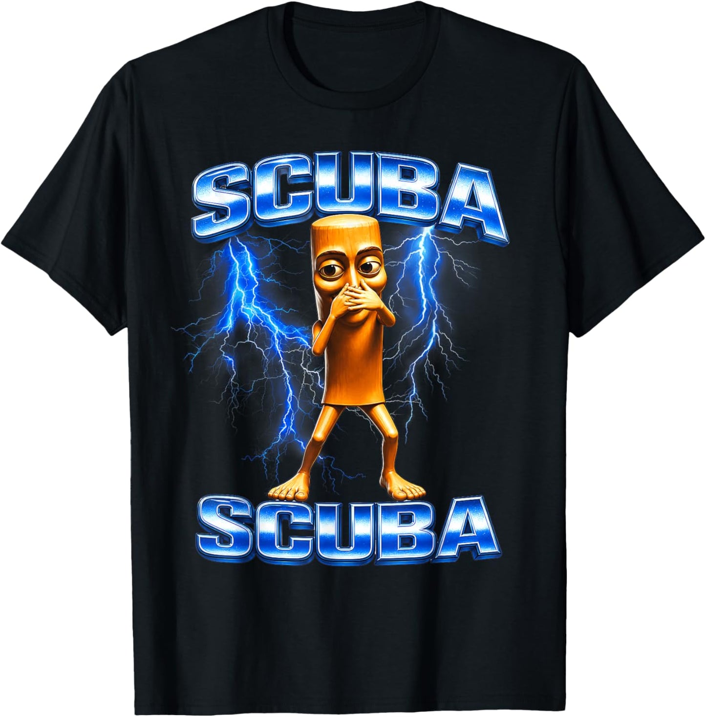 Scuba Dance Meme T-Shirt - T-Shirt | Black