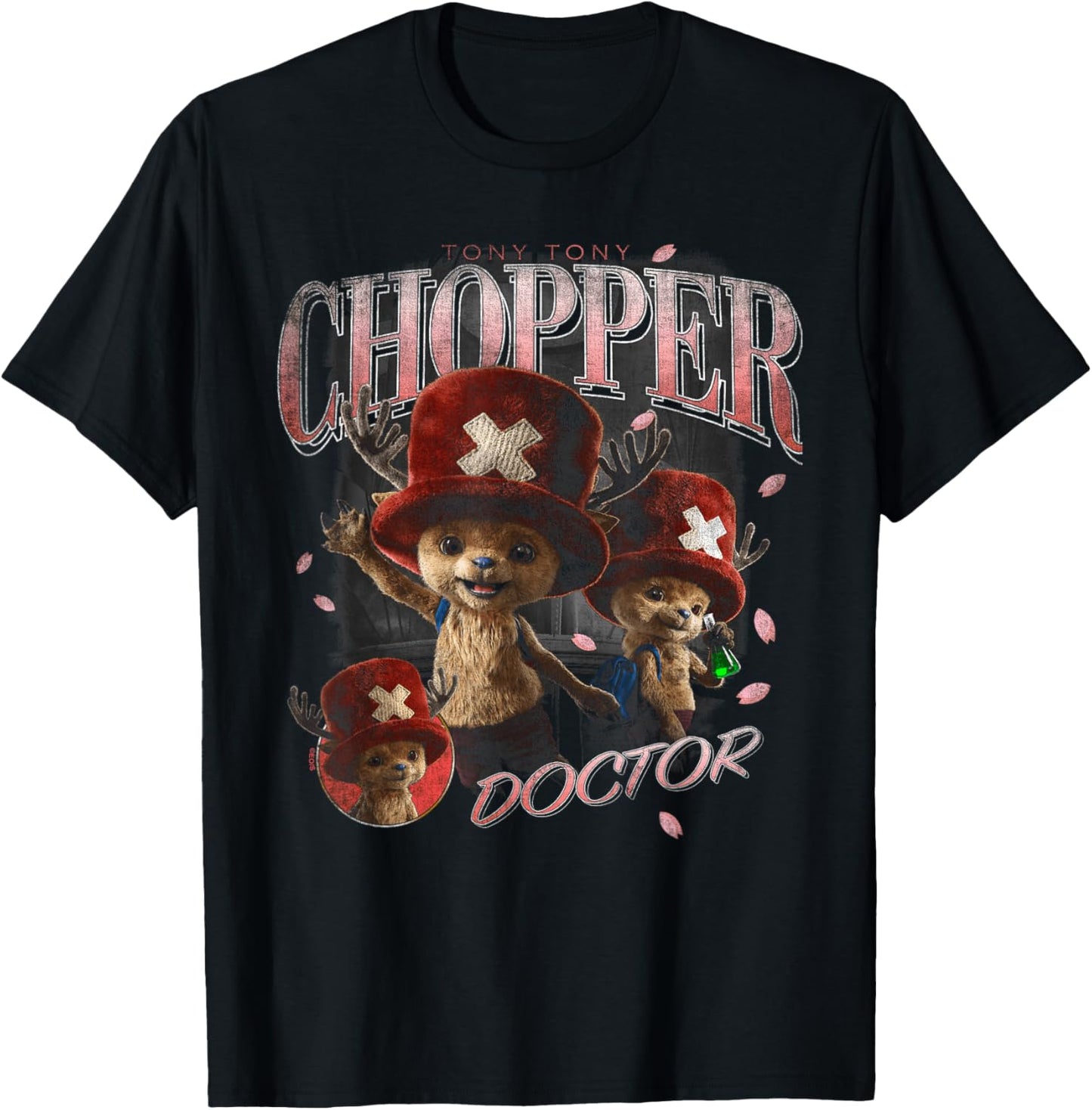 One Piece Chopper Bootleg T-Shirt - T-Shirt | Black