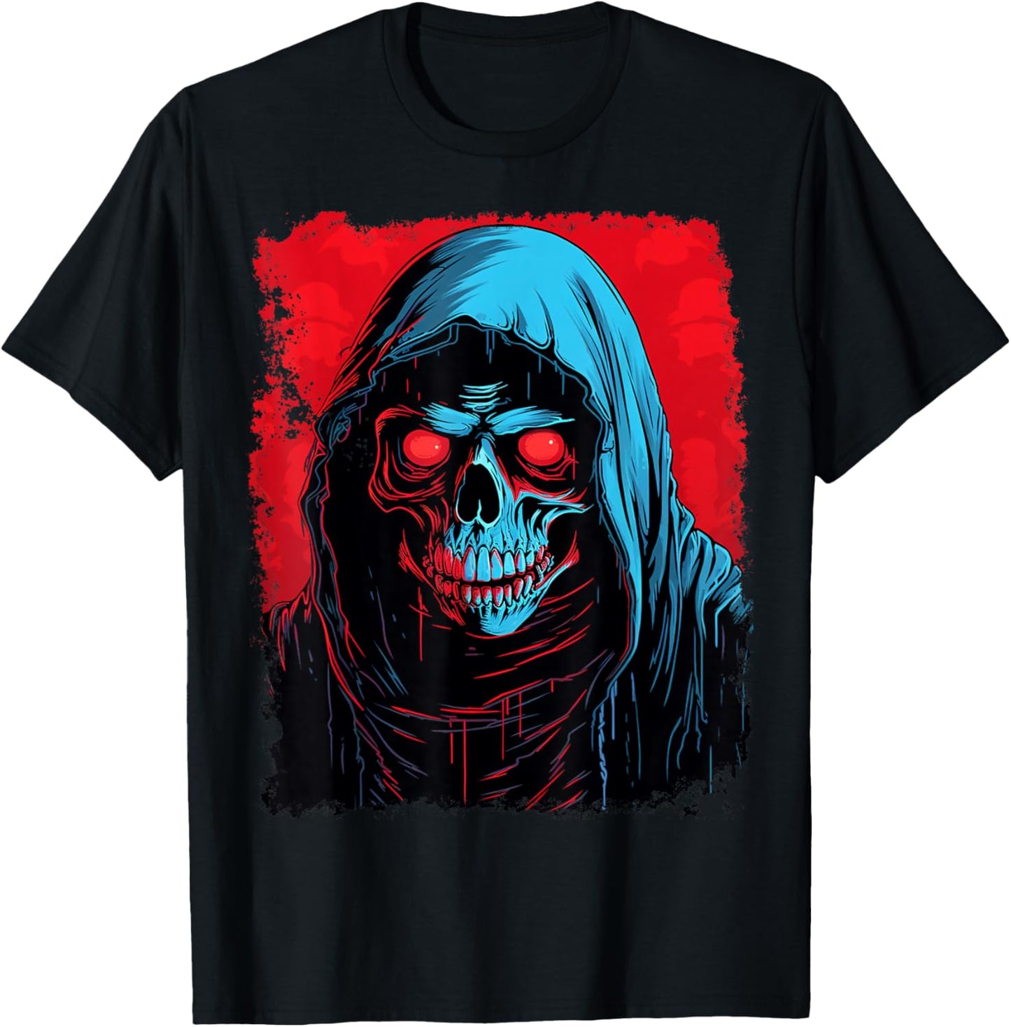 Pop Art Grim Reaper Death T-Shirt - T-Shirt | Black