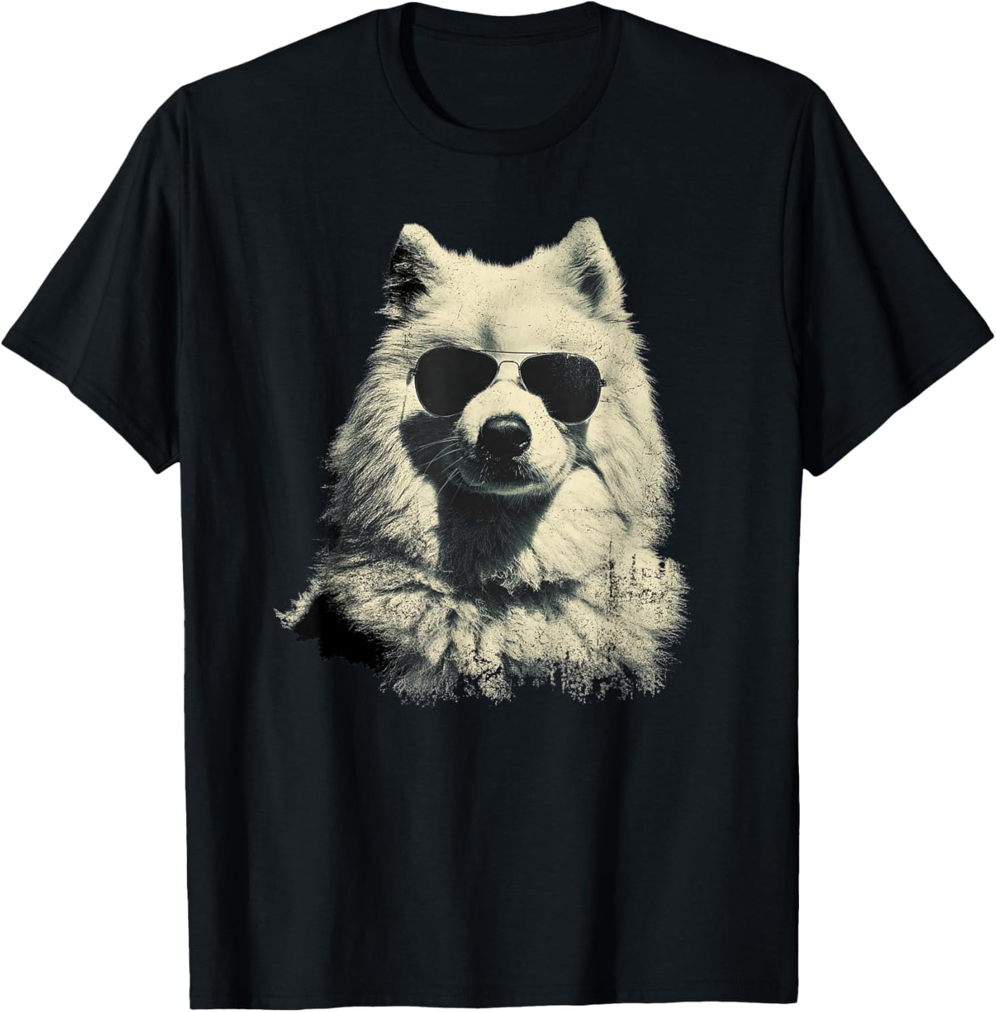 Vintage Samoyède Dad Fête des pères pour Les Hommes Amoureux drôle T-Shirt - T-Shirt | Black