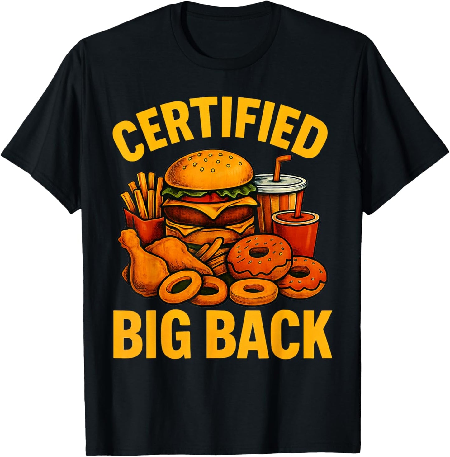 Certified Big Back T-Shirt - T-Shirt | Black