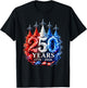 250 Years Jets Patriotic Fighter Flyover USA Anniversary T-Shirt - T-Shirt | Black