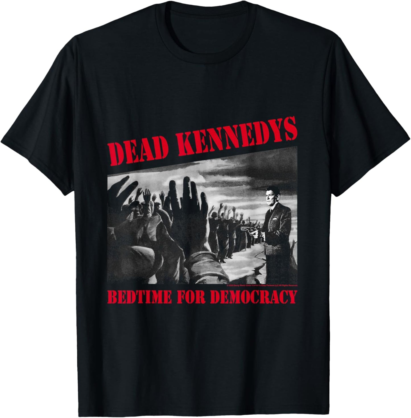 Dead Kennedys Bedtime for Democracy Vintage Punk Band T-Shirt - T-Shirt | Black