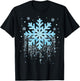 Snowflake Costume Winter Christmas Matching Kids T-Shirt - T-Shirt | Black