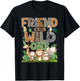 Friend of The Wild One 1St Birthday Kids Safari Jungle T-Shirt - T-Shirt | Black