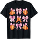 Coquette Bow Chicken Wings Girl Mom Pink Mother's Day T-Shirt - T-Shirt | Black