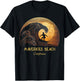 Mavericks Beach California T-Shirt - T-Shirt | Black