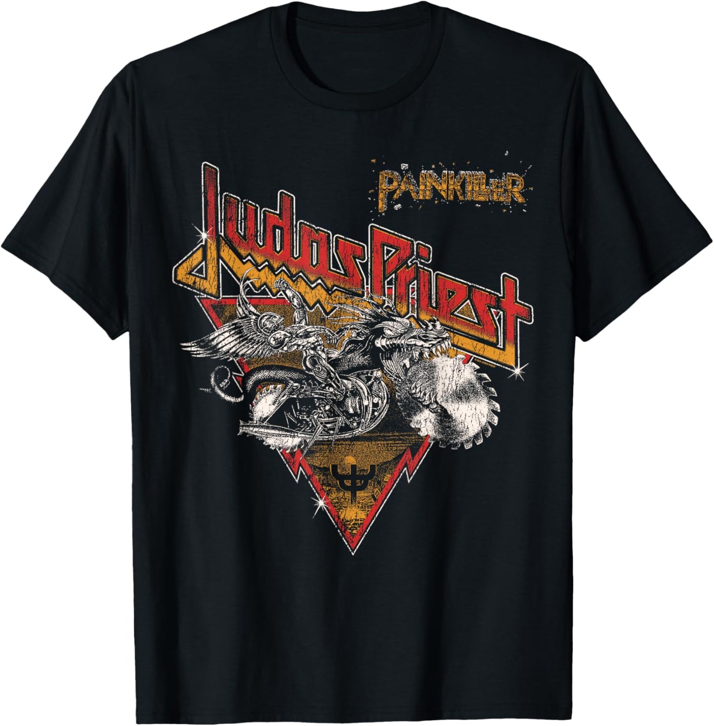 Judas Priest – Painkiller Triangle T-Shirt - T-Shirt | Black