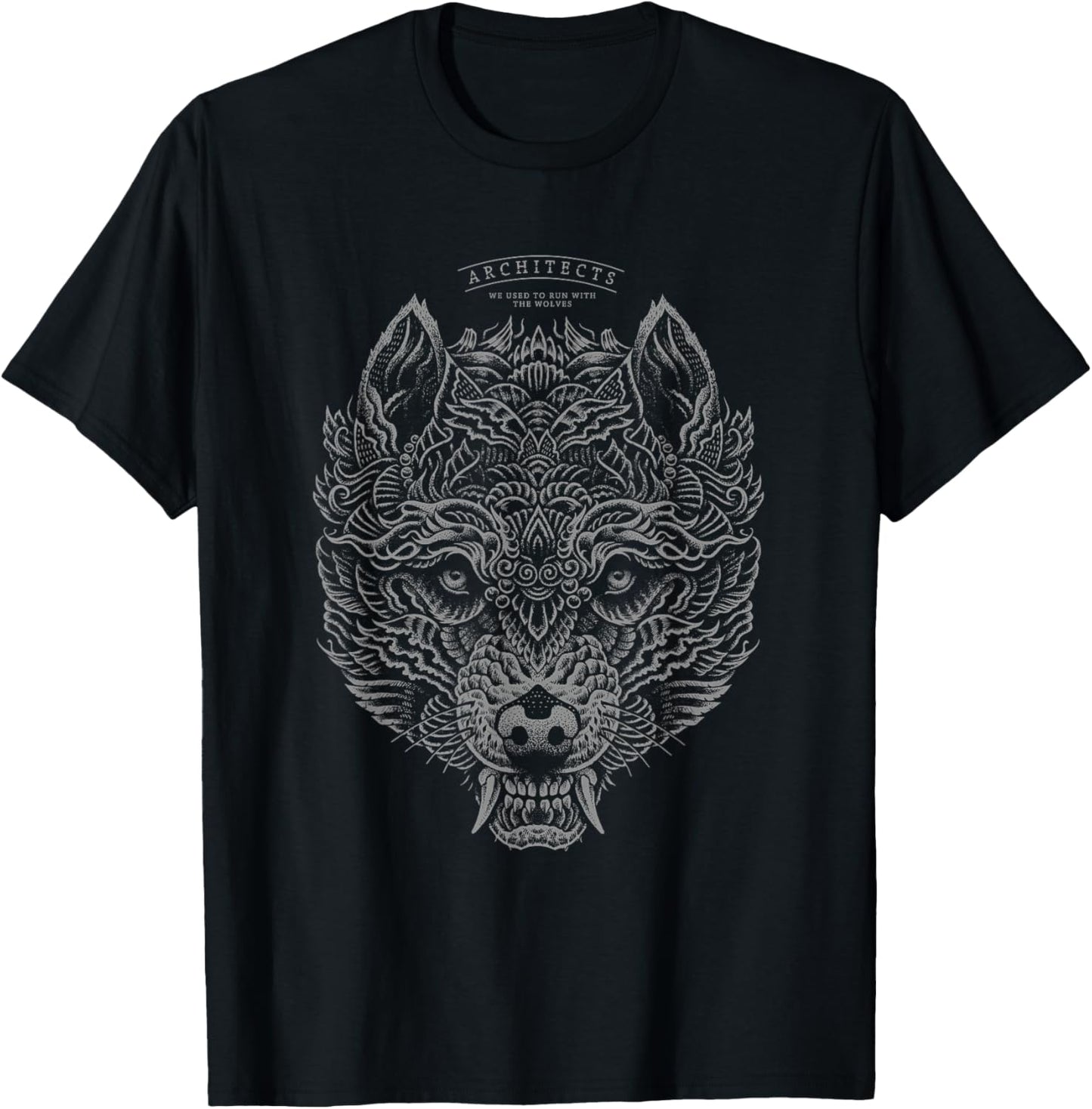 Architects Official Merchandise - Wolf Head T-Shirt - T-Shirt | Black
