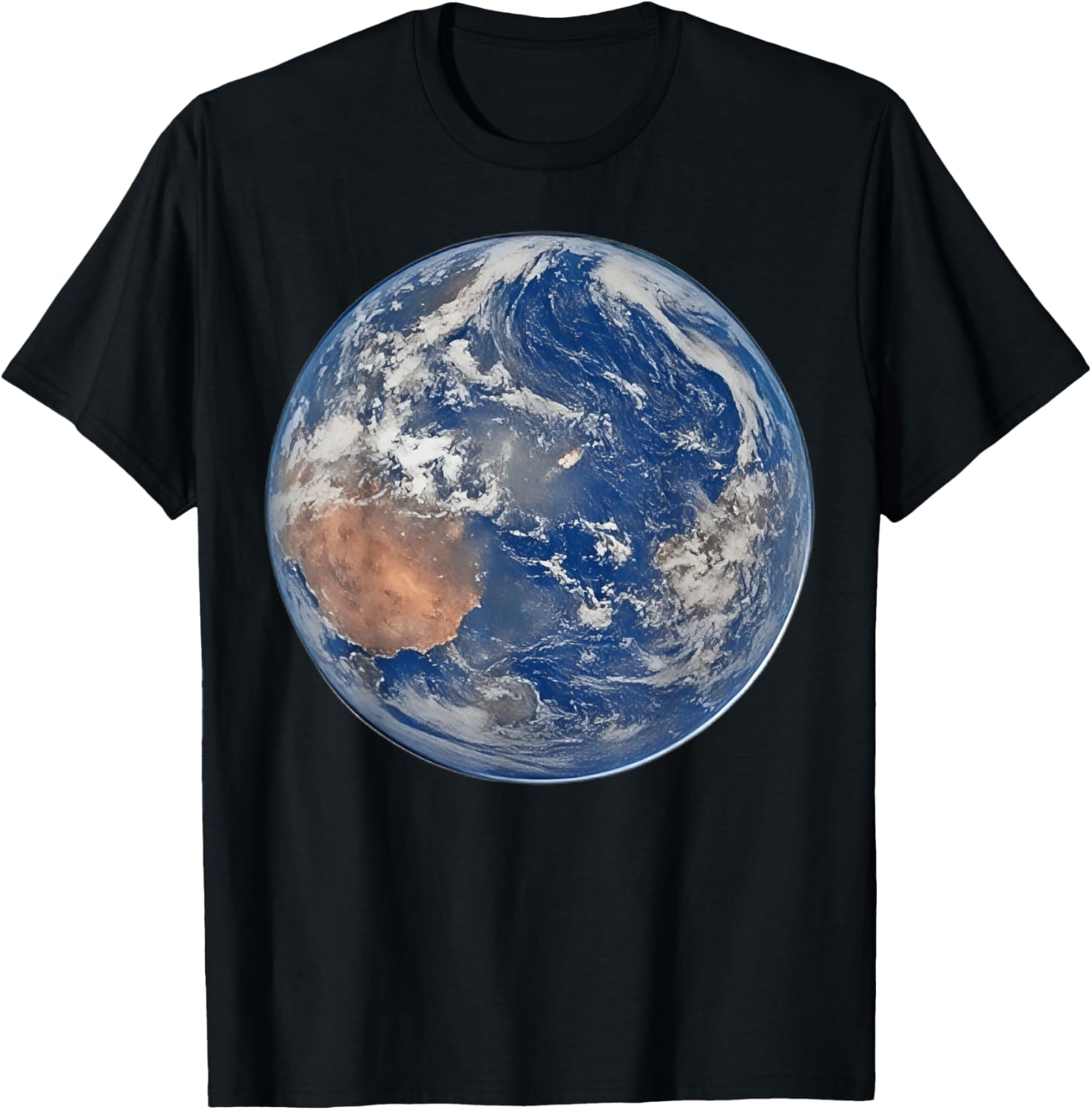Artemis II Space Mission Moon Earth Day View from Artemis 2 T-Shirt - T-Shirt | Black
