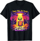 Funny Alien Halloween Costume Trick or Treat Space UFO Candy T-Shirt - T-Shirt | Black