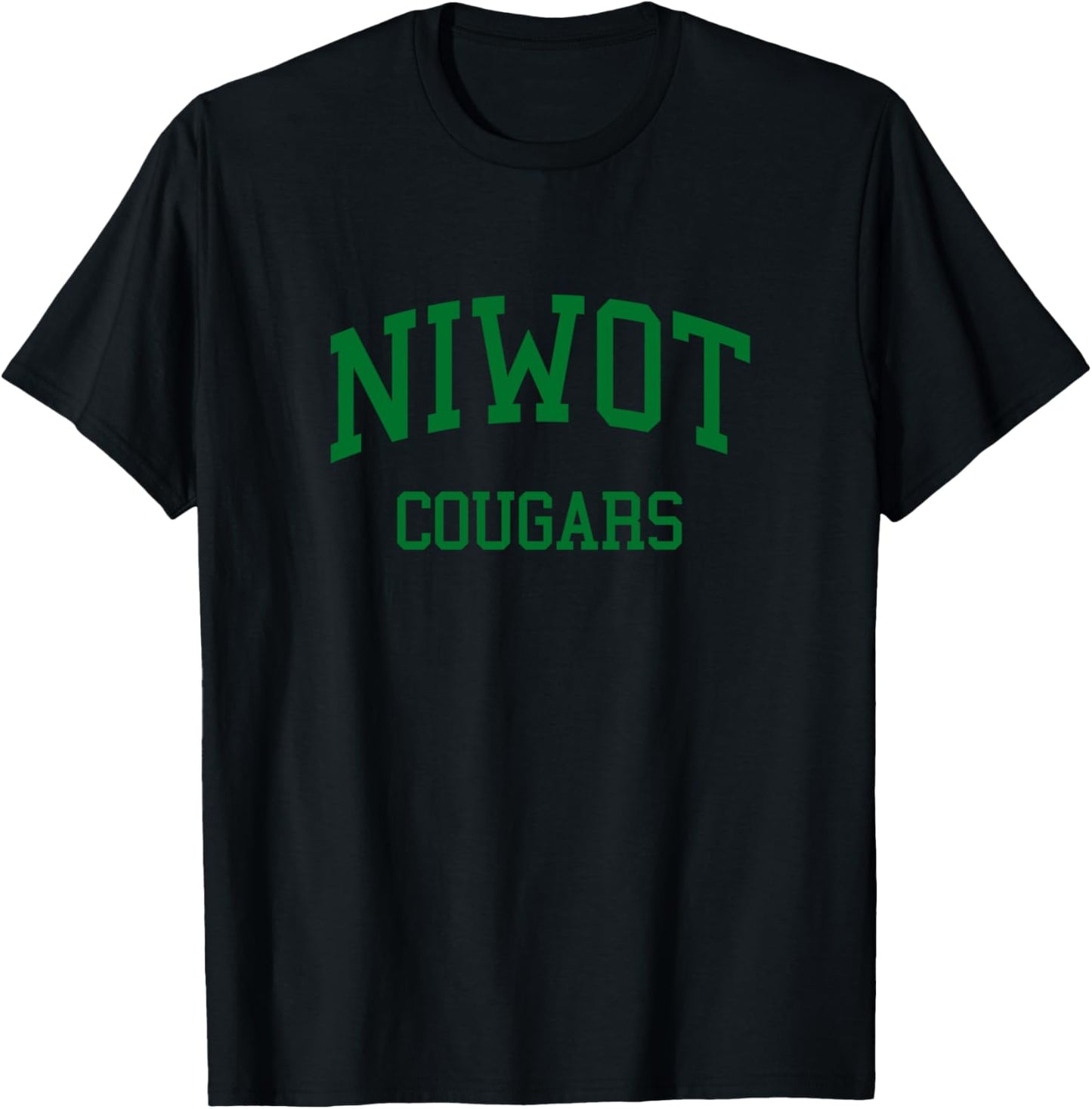 Niwot High School HS Niwot CO Retro T-Shirt - T-Shirt | Black