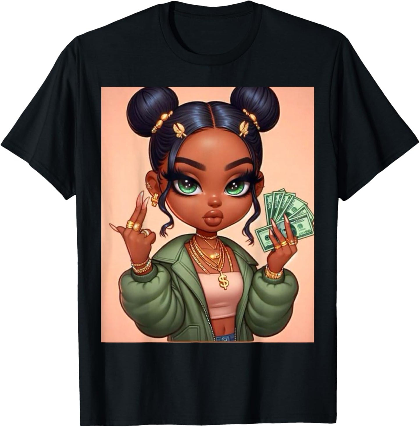"Get Money" T-Shirt - T-Shirt | Black