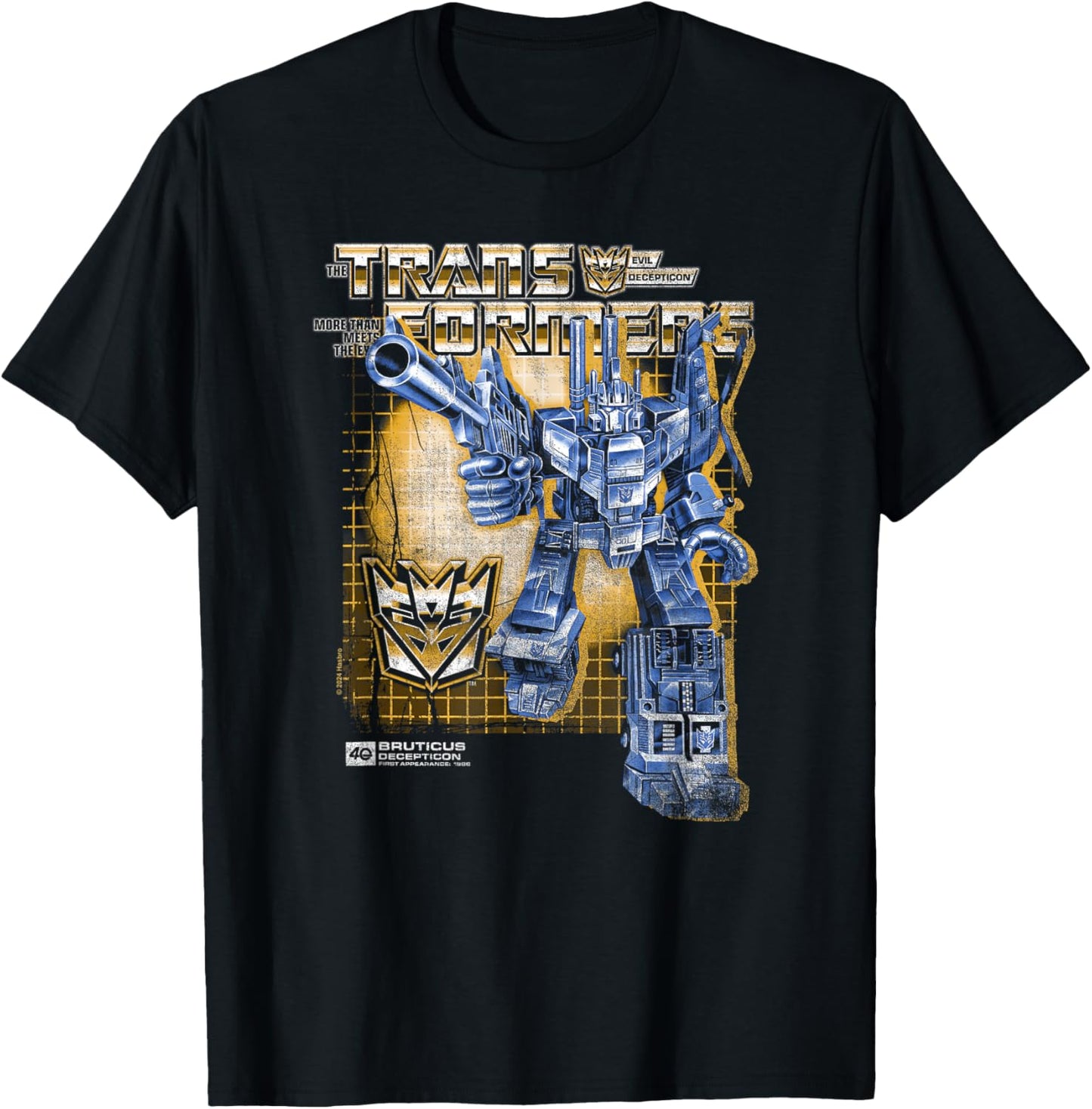 Transformers Bruticus Box T-Shirt - T-Shirt | Black