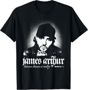 James Arthur Between Dreams and Reality T-Shirt - T-Shirt | Black