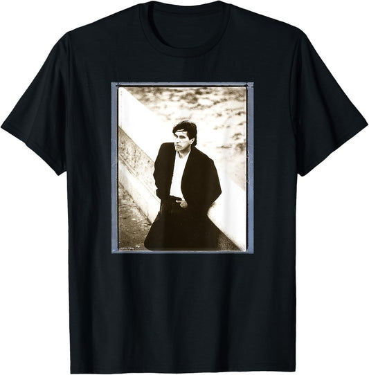 Bryan Ferry Of Roxy Music By Simon Fowler T-Shirt - T-Shirt | Black
