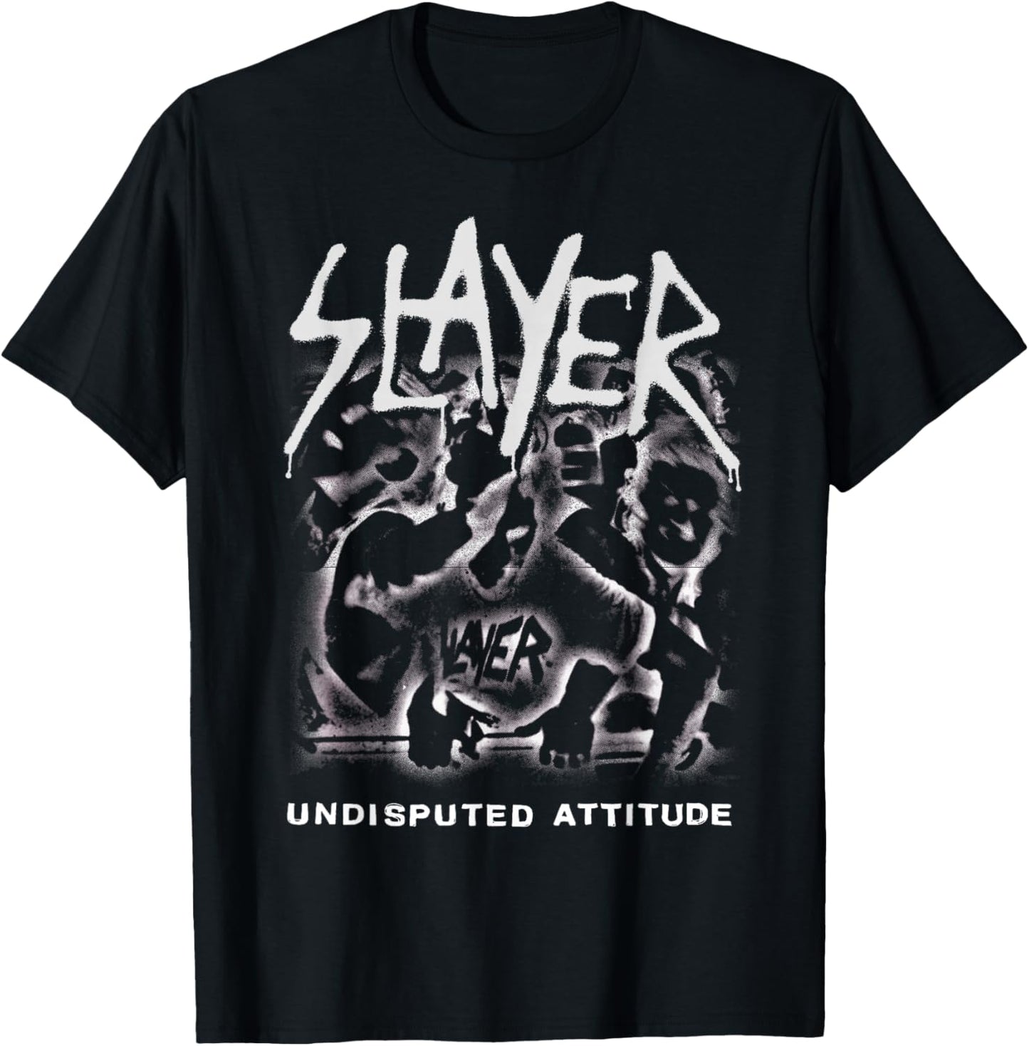 Slayer Undisputed Attitude T-Shirt - T-Shirt | Black