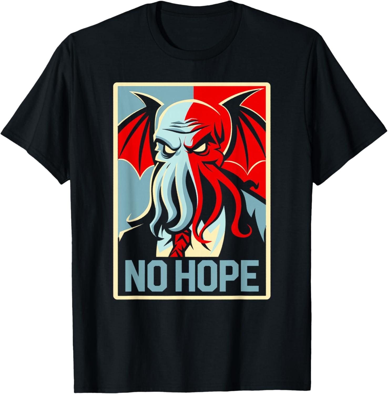 Cthulhu Mythos, Cthulhu No Hope T-Shirt - T-Shirt | Black