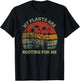 Retro Vintage My Plants Are Rooting For Me Plant Lover Funny T-Shirt - T-Shirt | Black