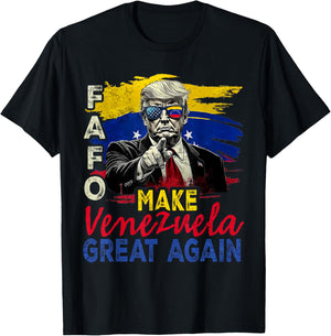 Venezuela Great Again T-Shirt - T-Shirt | Black