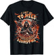 Skull - I Can't Go To Hell The Devil Still Has A Restraining T-Shirt - T-Shirt | Black