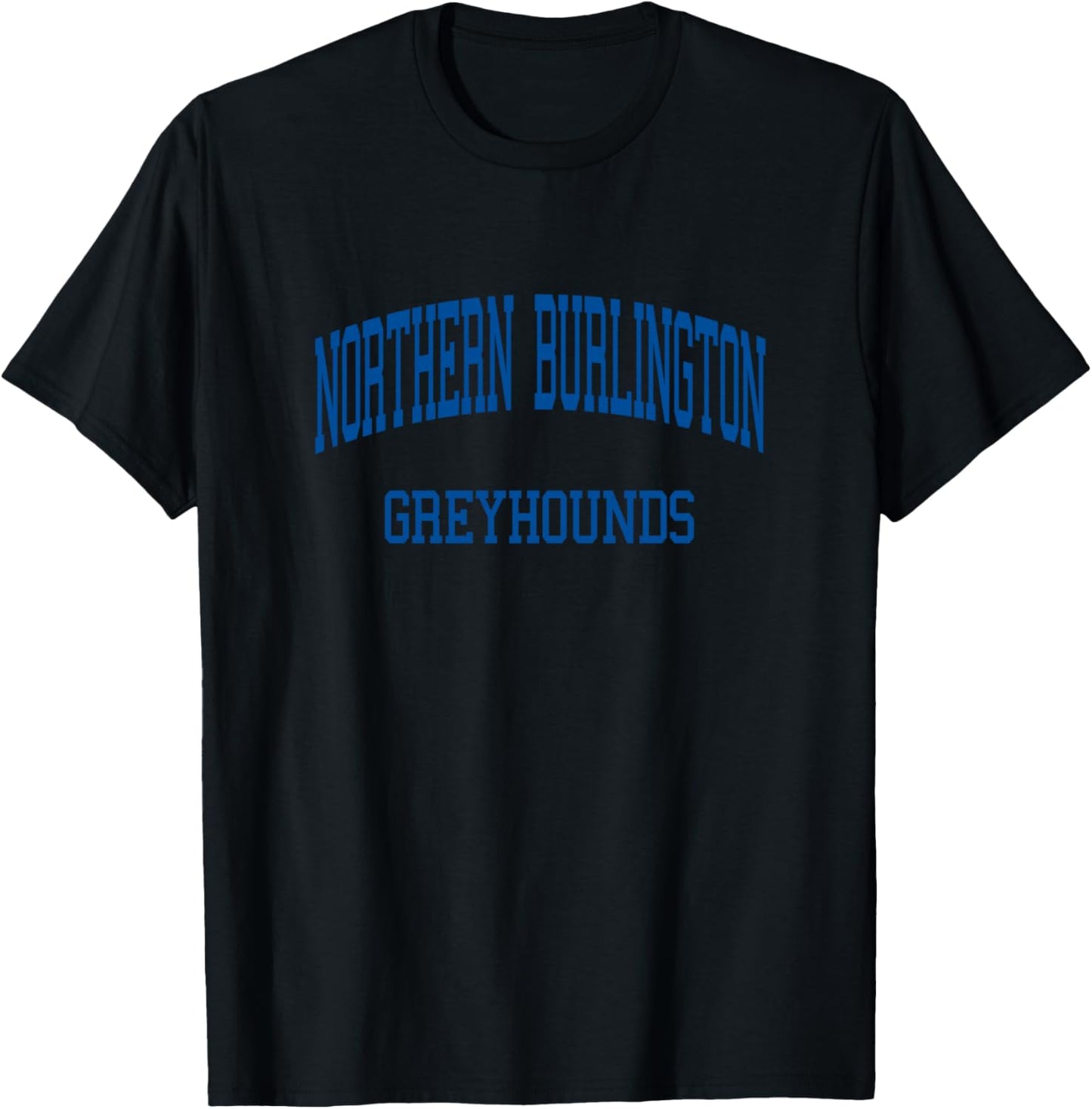 Northern Burlington High School HS Columbus NJ Retro T-Shirt - T-Shirt | Black