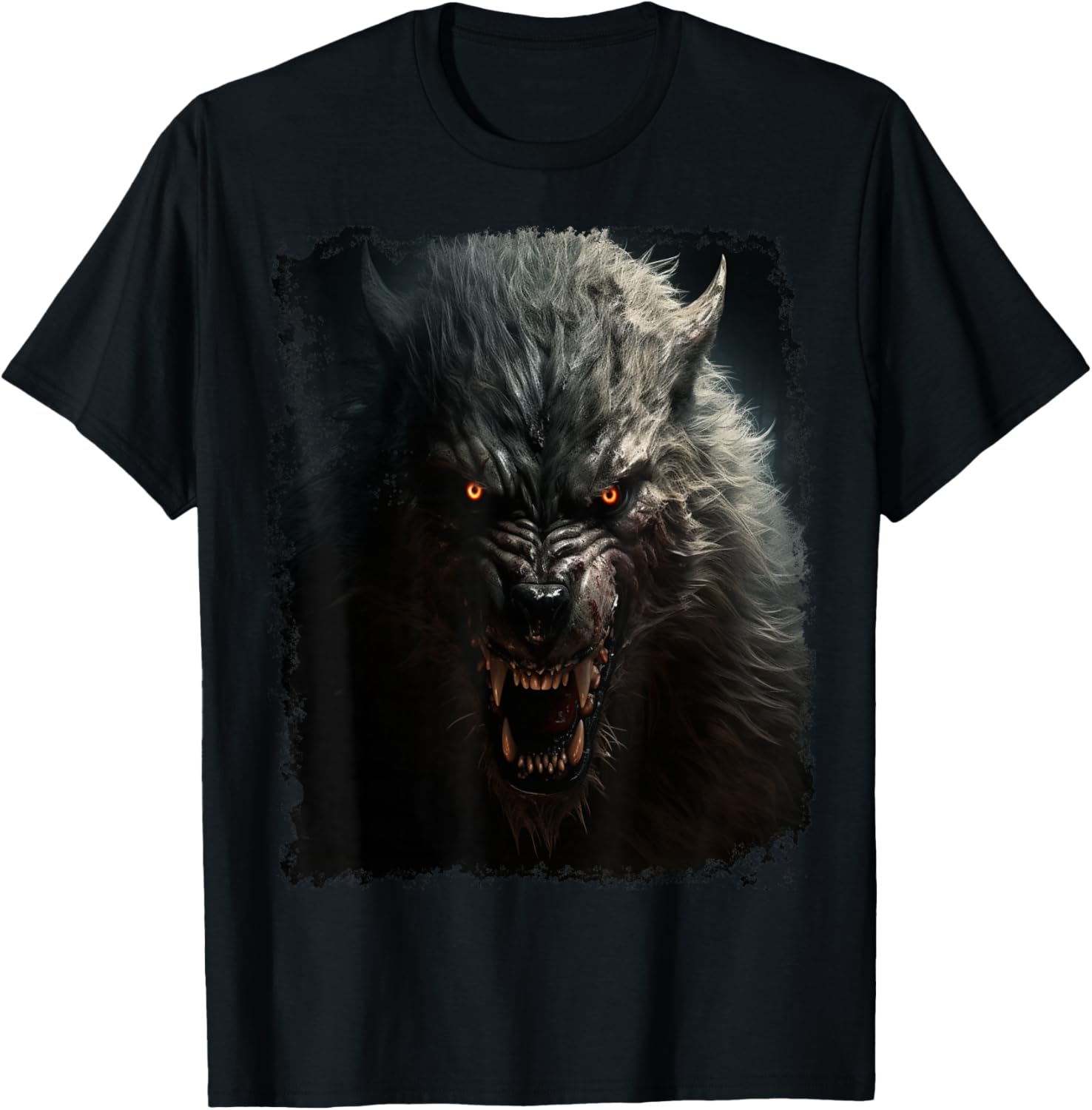 Werewolf Costume T-Shirt - T-Shirt | Black