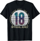 Official Adult 18 Year Old Gifts Vintage 2007 18th Birthday T-Shirt - T-Shirt | Black