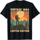 61 Years Old Gift Vintage 1965 Hiking Lover 61st Birthday T-Shirt - T-Shirt | Black