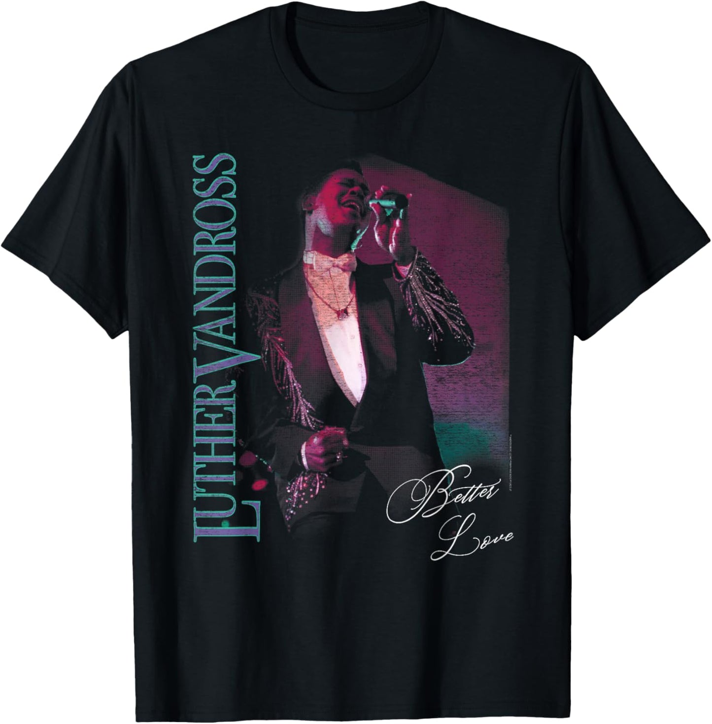 Official Luther Vandross Better Love T-Shirt - T-Shirt | Black