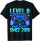 Level 8 Unlocked 8 Year Old Gifts for Boys 8th Birthday Boy T-Shirt - T-Shirt | Black