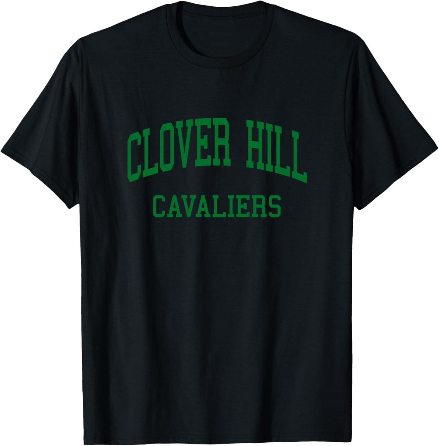 Clover Hill High School HS Midlothian VA Retro T-Shirt - T-Shirt | Black