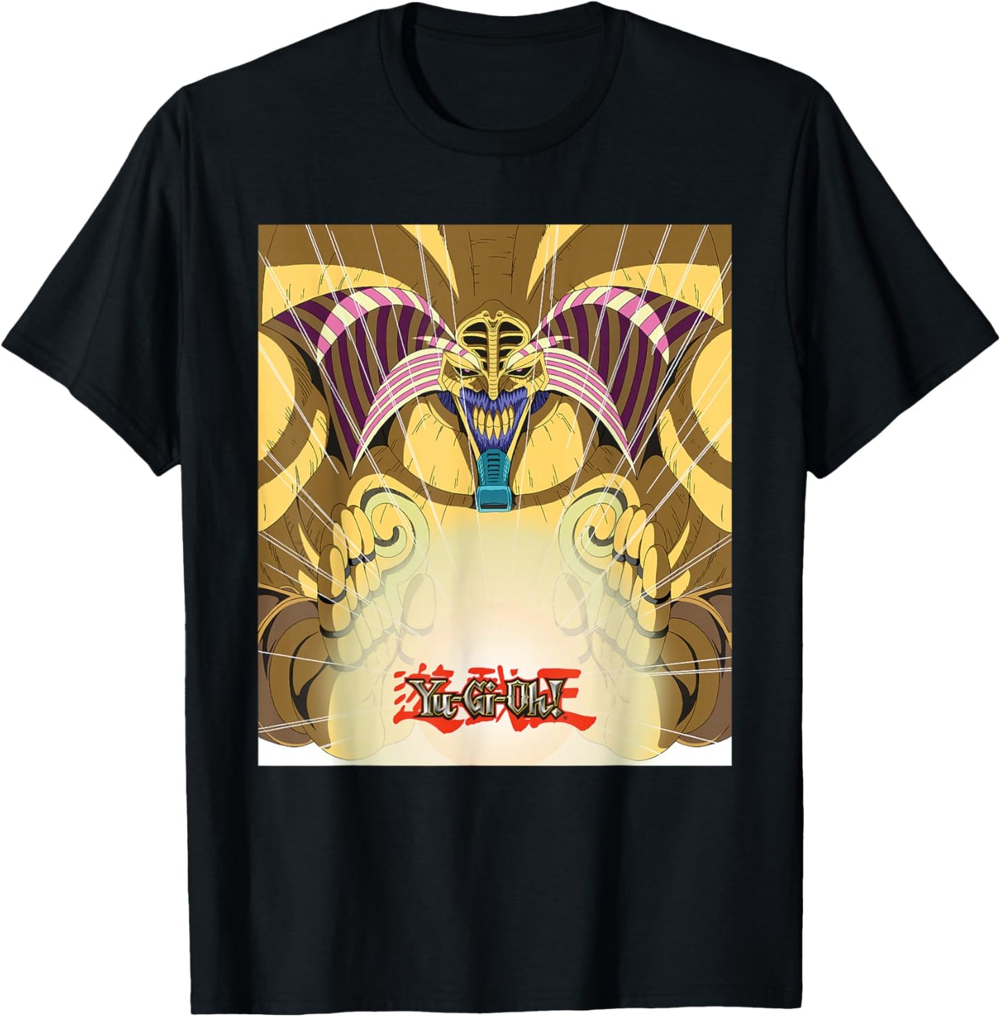 Yu-Gi-Oh! Exodia the Forbidden One Graphic Gamer PAPL608 T-Shirt - T-Shirt | Black
