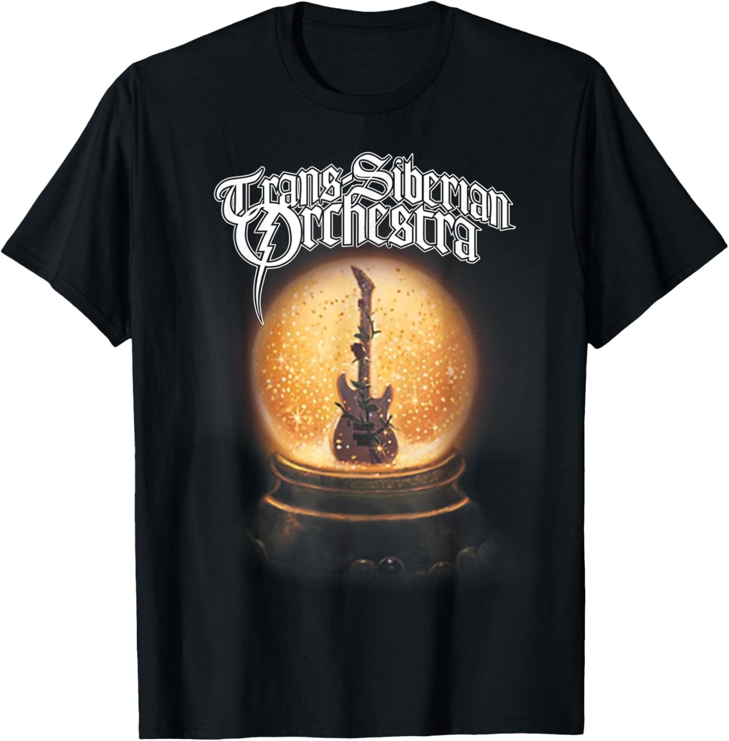 Trans-Siberian Orchestra Guitar Globe T-Shirt - T-Shirt | Black