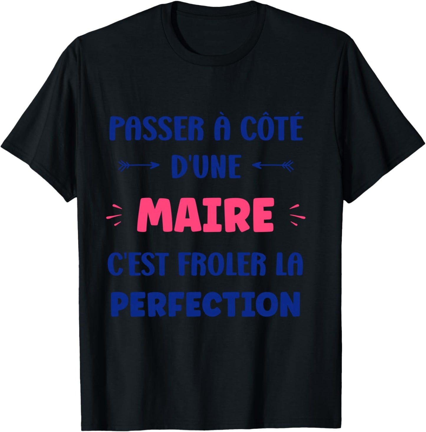 Humour Passer à côté d'une Maire départ Maire Manche Longue T-Shirt - T-Shirt | Black