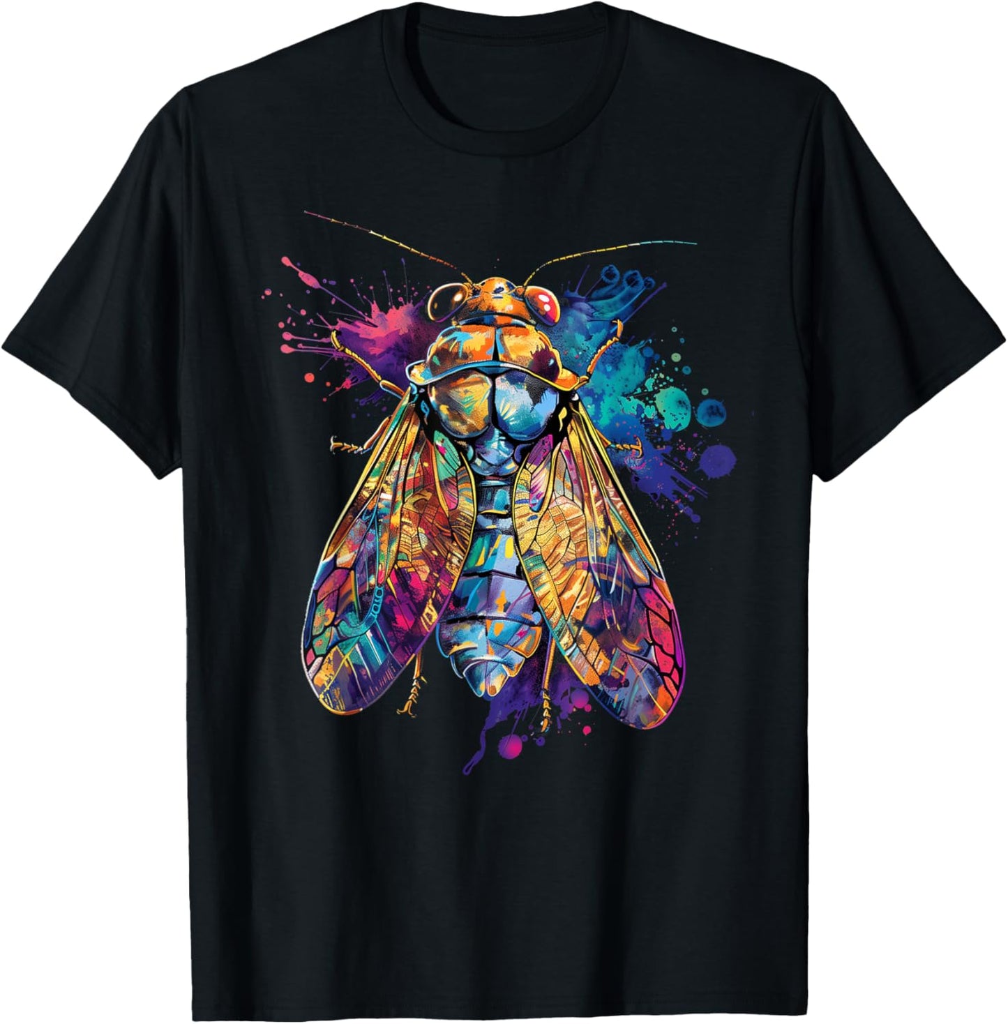 Cicada Emergence 2024 Brood XIII XIX Entomology Entomologist T-Shirt - T-Shirt | Black