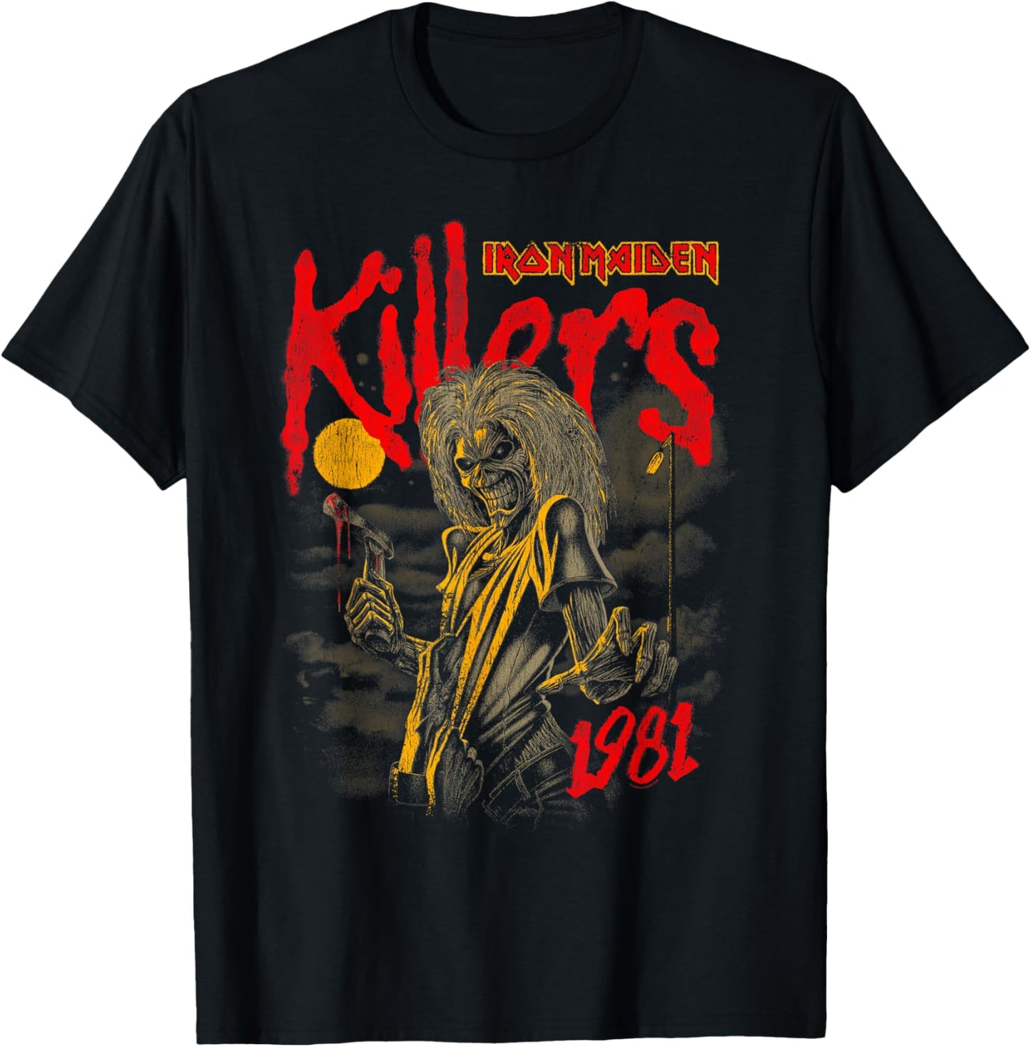 Iron Maiden - Spray Pain Killer T-Shirt - T-Shirt | Black