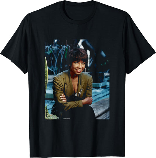 Unforgettable Natalie Cole NAT King Cole Michael Grecco T-Shirt - T-Shirt | Black