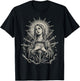 Virgin Mary Vintage Christian Our Lady of Sorrows Swords T-Shirt - T-Shirt | Black