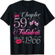 Chapter 59 Fabulous Since 1966 59Th Birthday Gift T-Shirt - T-Shirt | Black